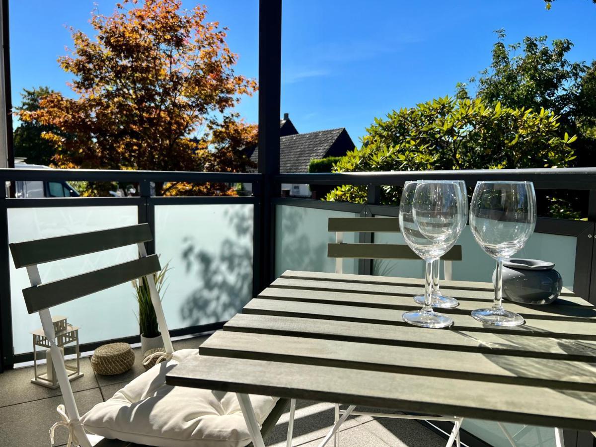 Design Apartment Mit Balkon - Kueche - Netflix Essen Exteriör bild